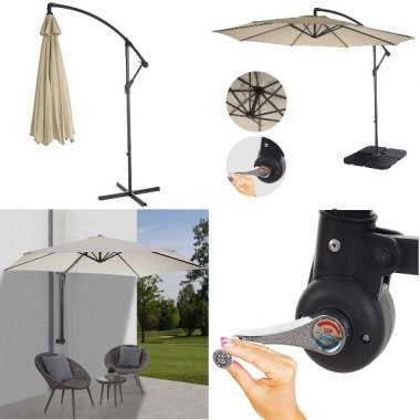 Hængeparasoller og altanparasoller