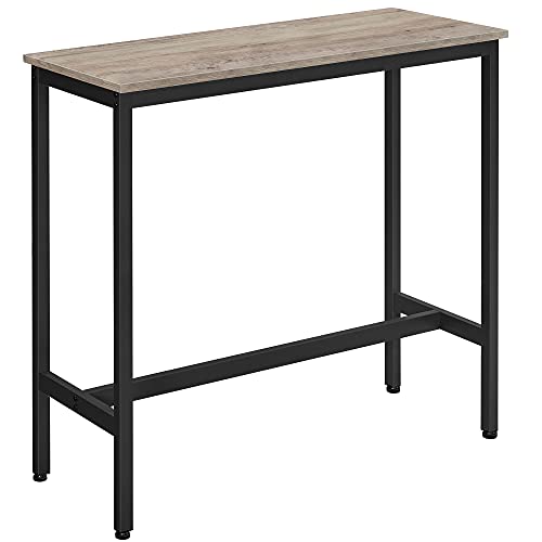 Billede af Barbord - højbord i industrielt design - grå beige 100x40x90 - Borde > Barborde - Daily-Living