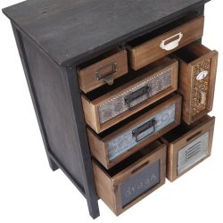 Apotekersk�nk - kommode i vintage antik stil - sk�nk 78 x 55 x 35 cm