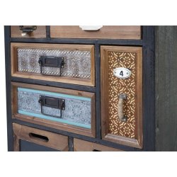 Apotekersk�nk - kommode i vintage antik stil - sk�nk 78 x 55 x 35 cm