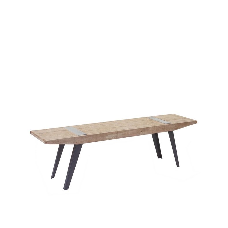 Bænk cm - rustik siddebænk til spisebord eller træbænk til entre - Bænke - entremøbler - Daily-Living.dk