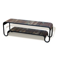 B�nk - TV-b�nk Christiania Hip i genbrugstr� - TV-bord og TV-m�bel