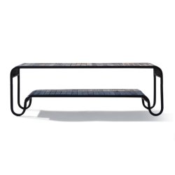 B�nk - TV-b�nk Christiania Raw i Mangotr� - TV-bord og TV-m�bel