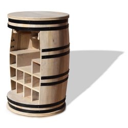 Vintnde bar i massiv hvid mangotr - Rosey Manga-Say barskab