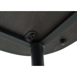 Barstole - 2 barstole i retro design i metal og tr med fodsttte