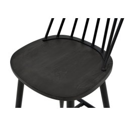 Barstole - 2 barstole i retro design i metal og tr med fodsttte