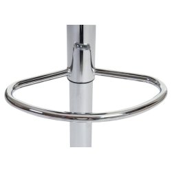 Barstole - 2 stk barstole med gaspatron ~ grn imiteret kunstlder