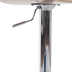 Barstol med gaspatron, hve snke funktion, fodsttte og rygln