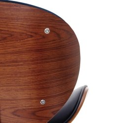 Barstol med gaspatron, hve snke funktion, fodsttte og rygln