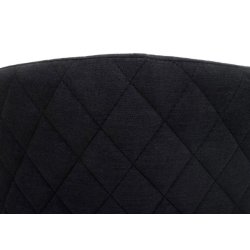 Barstol - 2 stk barstole med rygln, lyse metalben og antracit gr fljl