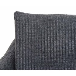 Barstole - 2 barstole med 4 ben og stofsde i mrkegr stof