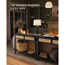 Konsolbord i boheme stil - Boho Chic sidebord - sort