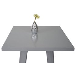 Cafebord - cafebord i metal - 105x60x60cm ~ grt
