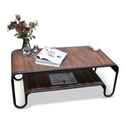 Sofabord Christiania Dark i Rosentr - stuebord 120x60x45 cm