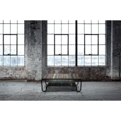 Sofabord Christiania Hip i genbrugstr - stuebord 120x60x45 cm 