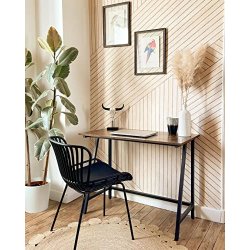 Skrivebord - arbejdsbord - rustik brun 100 x 50 x 75 cm