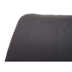 Spisestol - drejbar spisebordsstol med auto-position - grbrunt stof