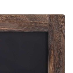 Knager�kke med kridttavle og 5 knager - brun garderobe - entrem�bel