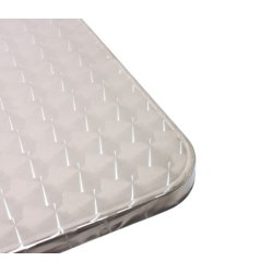 Firkantet aluminium cafebord - firkantede bord i MDF og rustfrit stl