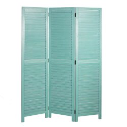 Rumdeler i tr� - antik vintage gr�n sk�rmv�g/foldev�g 170 x 120 cm