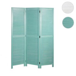 Rumdeler i tr� - antik vintage gr�n sk�rmv�g/foldev�g 170 x 120 cm