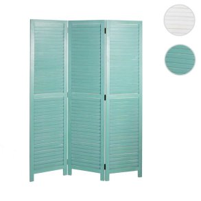 Rumdeler i tr� - antik vintage gr�n sk�rmv�g/foldev�g 170 x 120 cm