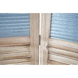 Rumdeler sk�rm - skillev�g/sk�rmv�g af tr� og metal - foldesk�rm/foldev�g