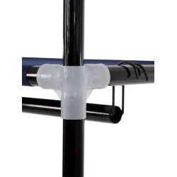 Garderobe - sammenklappelig camping kldeskab med stof 163 x 89 x 43 cm