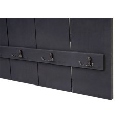 Knager�kke - Welcome garderobe med 16 knager - antik m�rkegr� entrem�bel