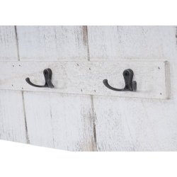 Knager�kke - Welcome garderobe med 16 knager - antik hvid entrem�bel