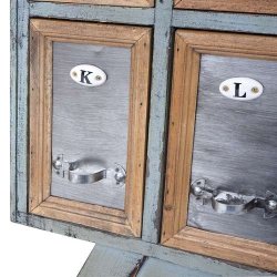 Apotekersk�nk - kommode i antik vintage stil - sk�nk 94 x 73 x 32 cm