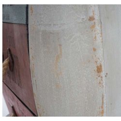 Kommode med 3 skuffer i antik vintage look 74 x 70 x 36 cm