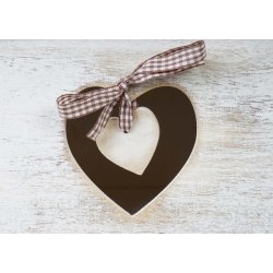 Kommode med 4 skuffer - antik vintage hvid kommode 70 x 29 x 25 cm