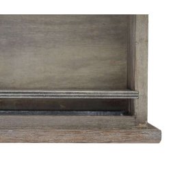 Kommode med skuffe og skab - brun antik vintage kommode 63 x 34 x 29 cm