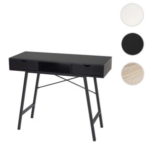 Konsolbord - sort sidebord 100 x 40 cm