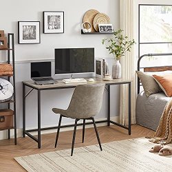 Skrivebord - computerbord - gr�/beige (greige) 140 x 60 x 75
