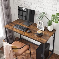 Skrivebord - computerbord - rustik brun 60 x 120 x 75 cm