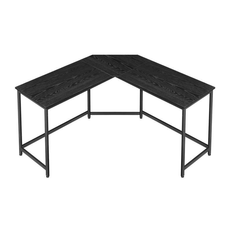 Hj�rneskrivebord - L-formet skrivebord - sort 149 x 149
