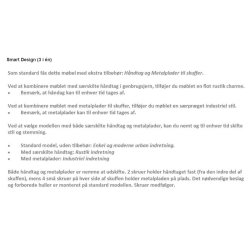 Mediebord - Tv-m�bel HayFay-Rex 110 cm - TV-bord og TV-b�nk i rosentr�