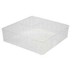 Paraplystativ - firkantet hvid paraplystativ og paraplyholder