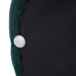 Puf - taburet og fodskammel - mrkegrn puf H 42 x  39 cm