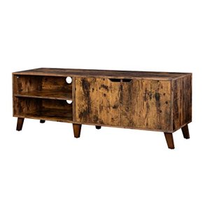 TV-b�nk - retro TV-bord - vintage rustik brun 140x40x50 cm