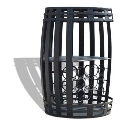 Factoria vintnde bar i metal - Rosey-Factoria barskab og vinreol