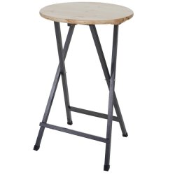 Rundt cafebord - sammenklappelig rundt cafebord i tr 110 x 70 cm