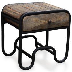 Sengebord Christiania Raw i mangotr - sidebord 50x40x50 cm