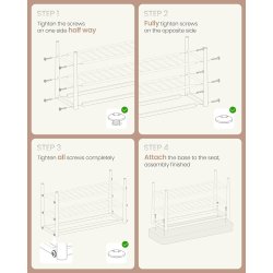 Opbevaringsbnk - siddebnk med skohylder - brun 30 x 80 x 50