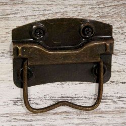 B�nk med opbevaringskiste og hynde - siddeb�nk i tr� - entrem�bel antik hvid