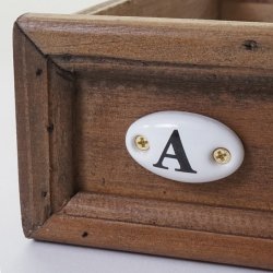 Apotekersk�nk - sk�nk i vintage antik look - kommode 129 x 55 x 38 cm