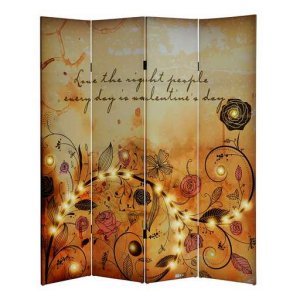 LED sk�rmv�g/skillev�g - foldev�g/foldesk�rm - rumdeler 180 x 160 cm