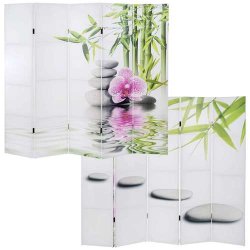 Foldev�g/skillev�g Harmony Koh Samui motiv - flytbar rumdeler 180 x 200 cm